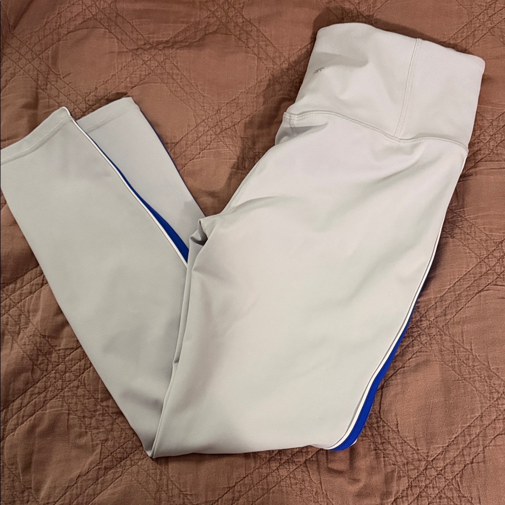 Athleta Gray and Blue Leggings
